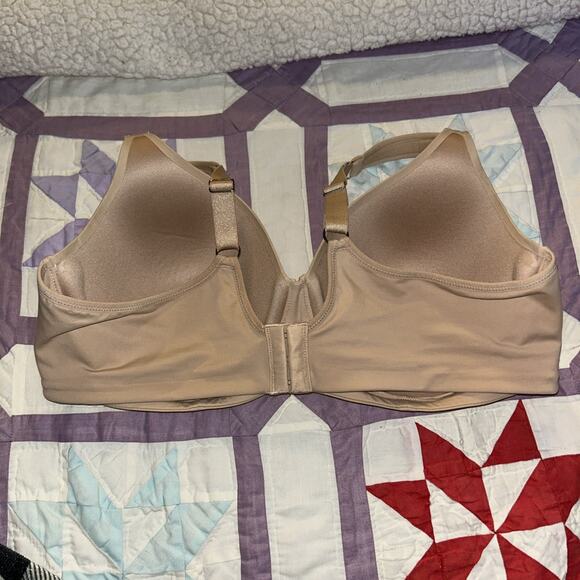 Jockey Bra Size 42B Nude Beige Cushion Comfort Underwire Full Coverage 3967 - Picture 4 of 8